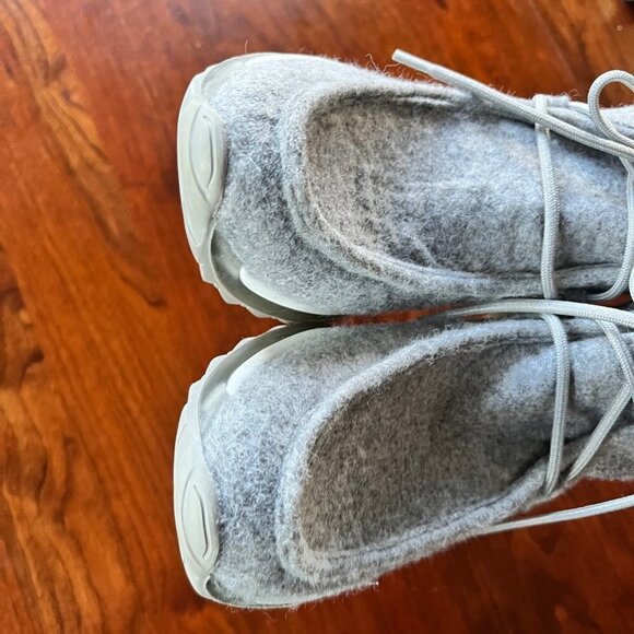 Gaimo Women's Gray Felted Booties-‎ Size 41 (10US) - Picture 2 of 10
